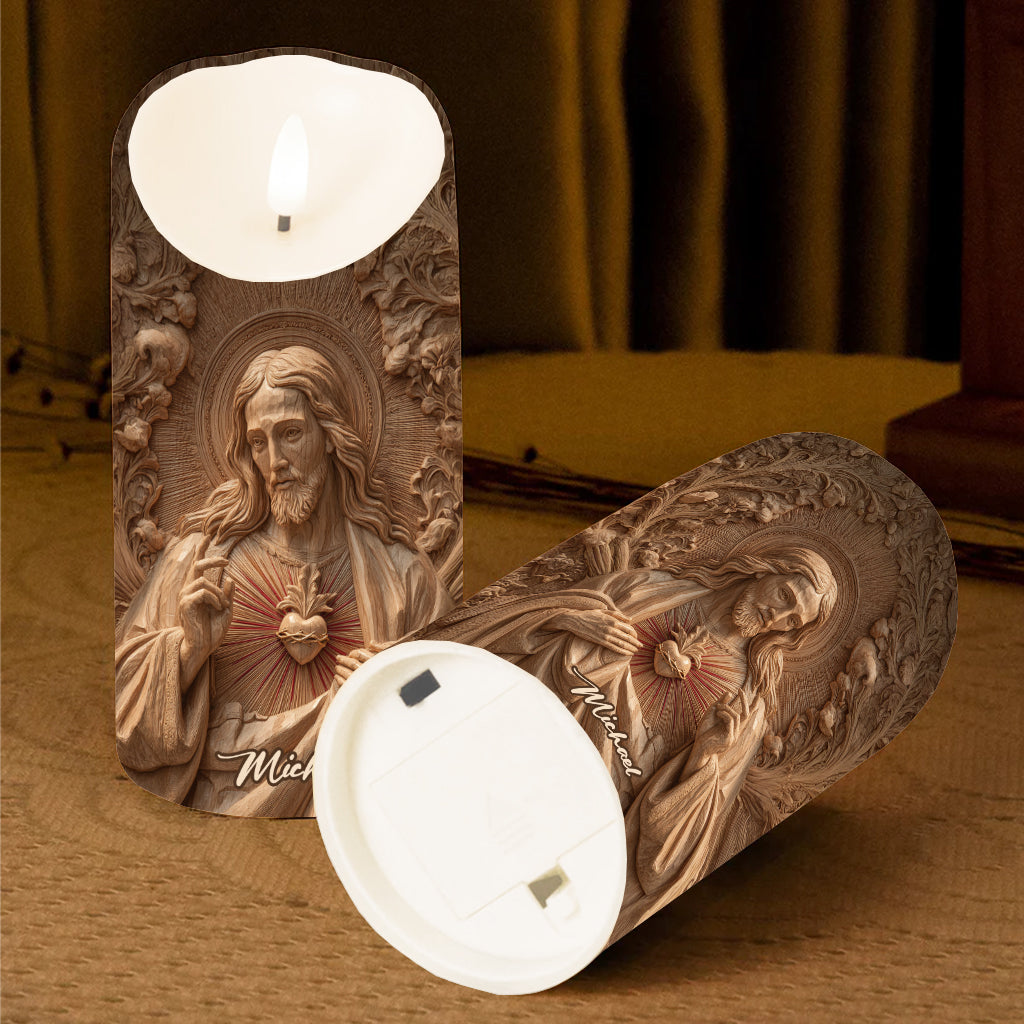 I'm A Child Of God - Personalized Christian Flameless Candle