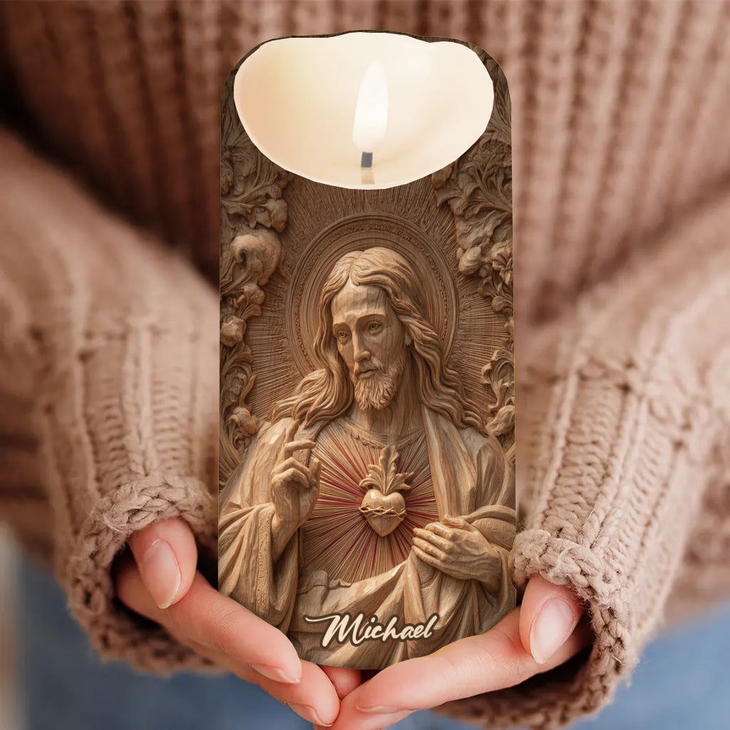 I'm A Child Of God - Personalized Christian Flameless Candle