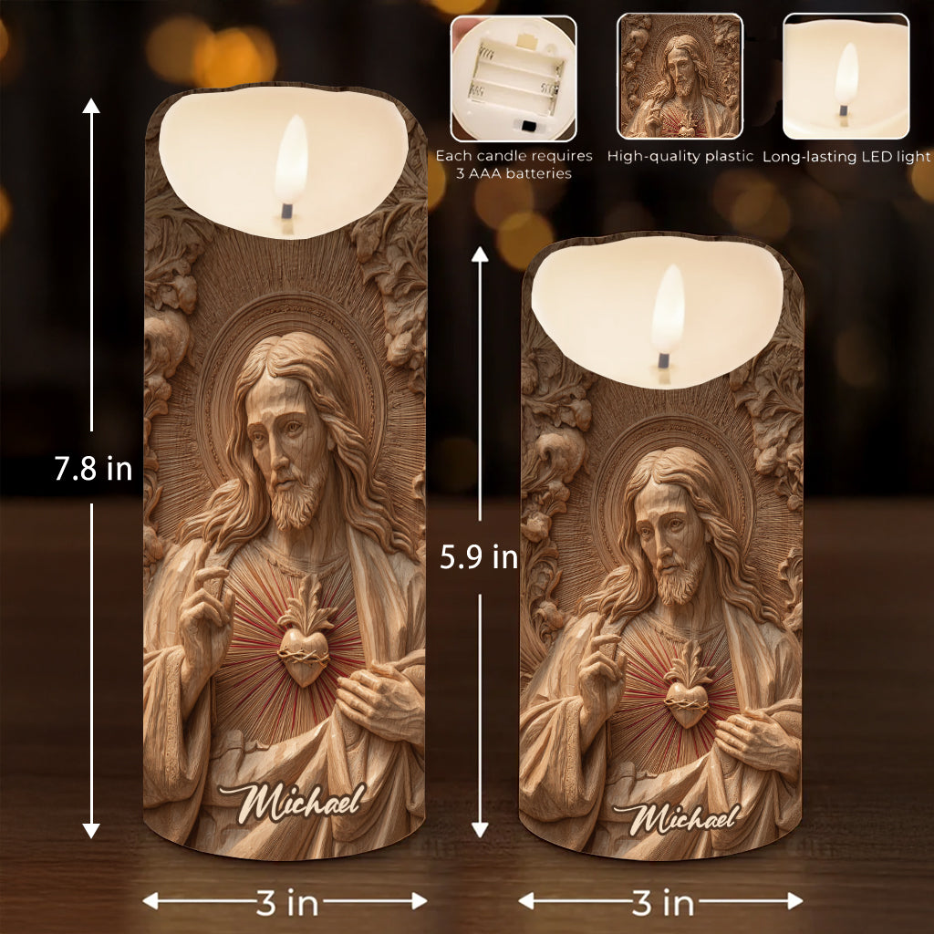 I'm A Child Of God - Personalized Christian Flameless Candle