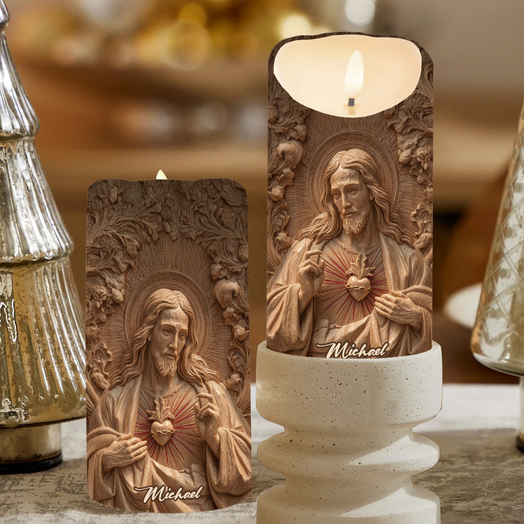 I'm A Child Of God - Personalized Christian Flameless Candle