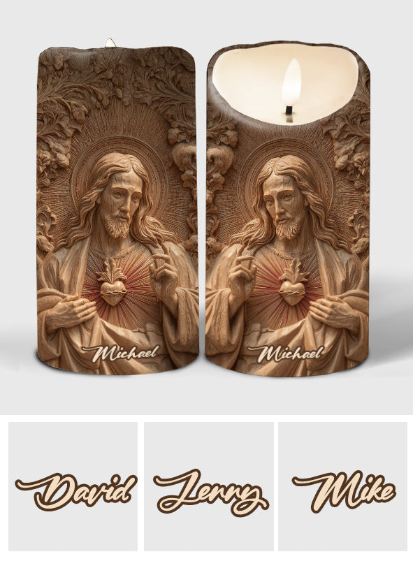I'm A Child Of God - Personalized Christian Flameless Candle