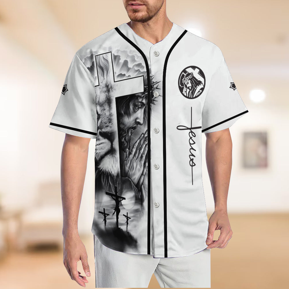 Love Jesus - Personalized Christian Baseball Jersey