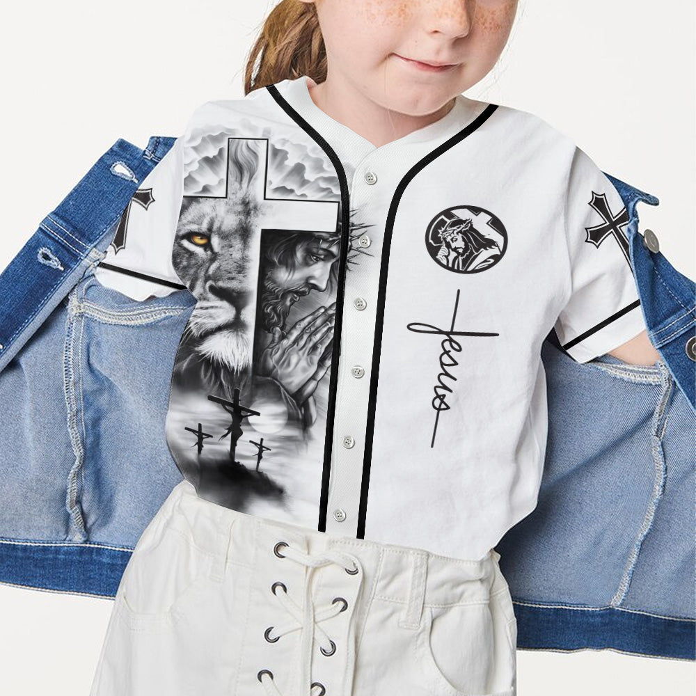 Love Jesus - Personalized Christian Baseball Jersey