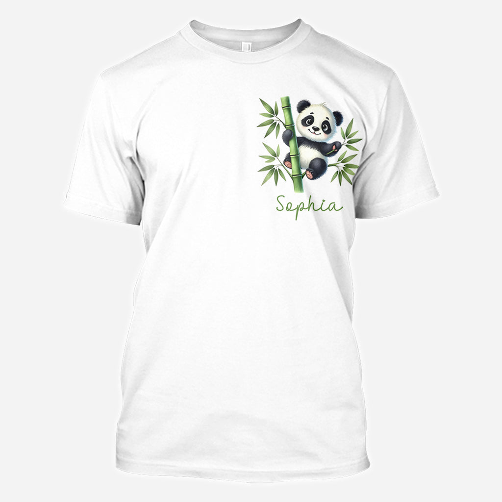 God Says I Am - Personalized Panda Lover All Over Shirt