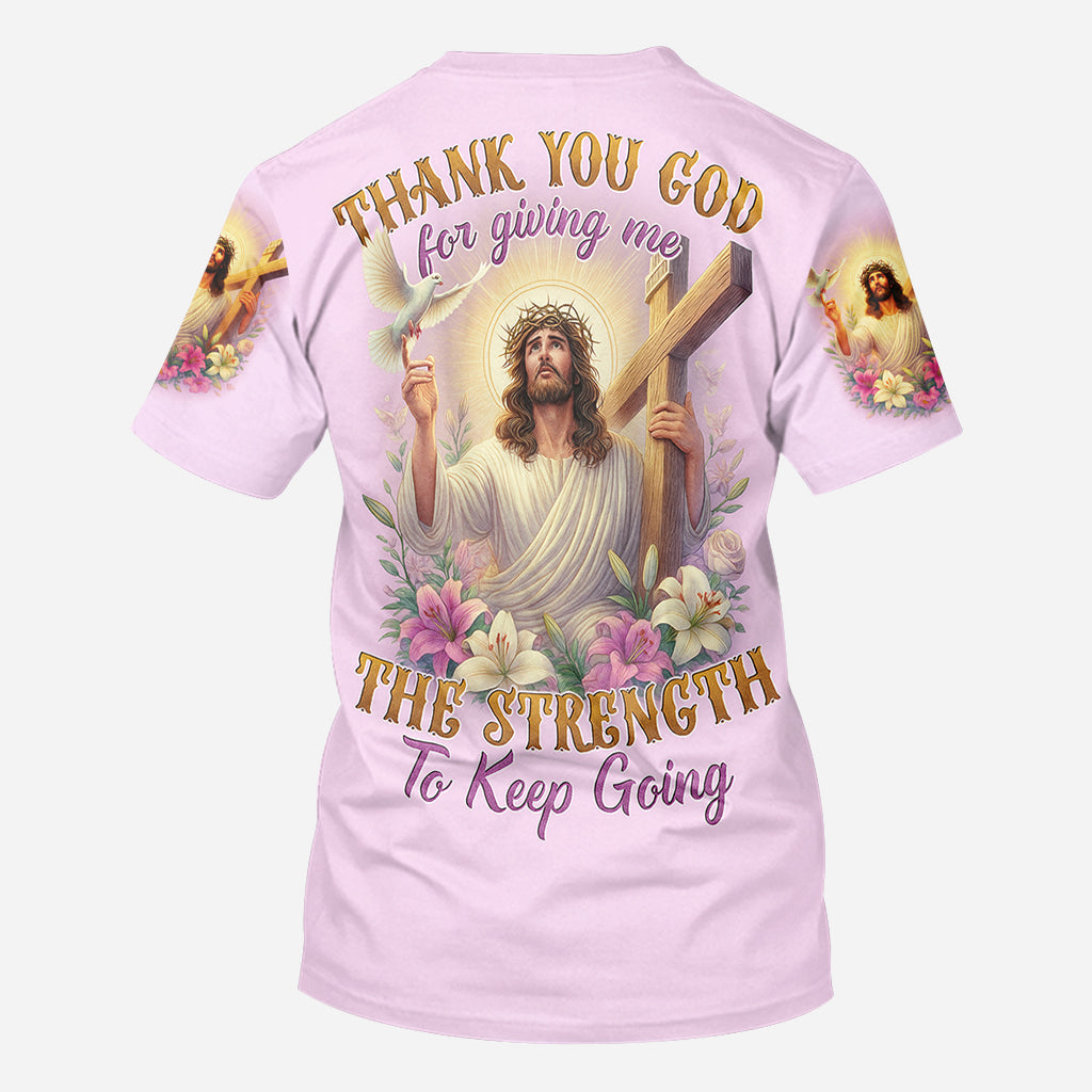 Thank You God - Personalized Christian All Over Shirt