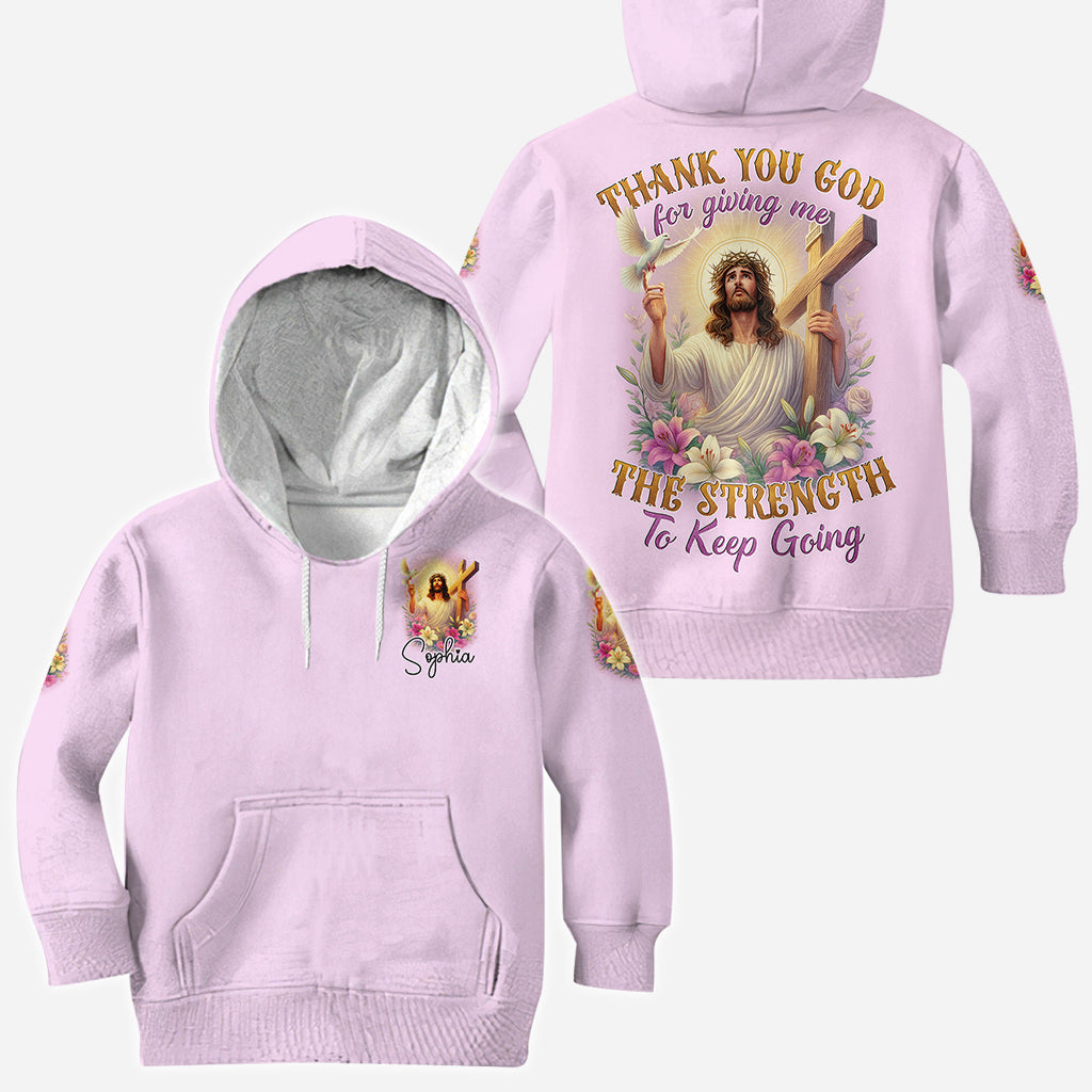 Thank You God - Personalized Christian All Over Shirt