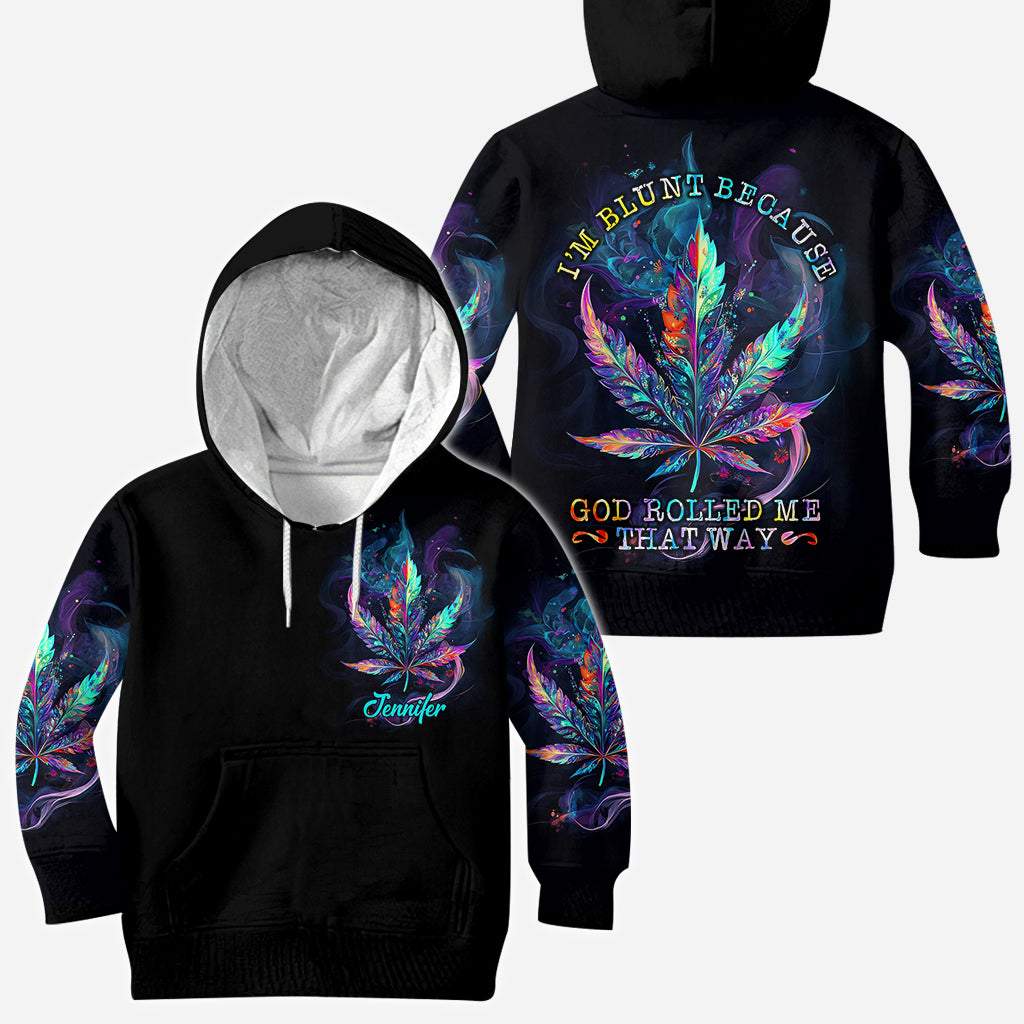God Rolled Me That Way - Personalized Weed All Over Shirt