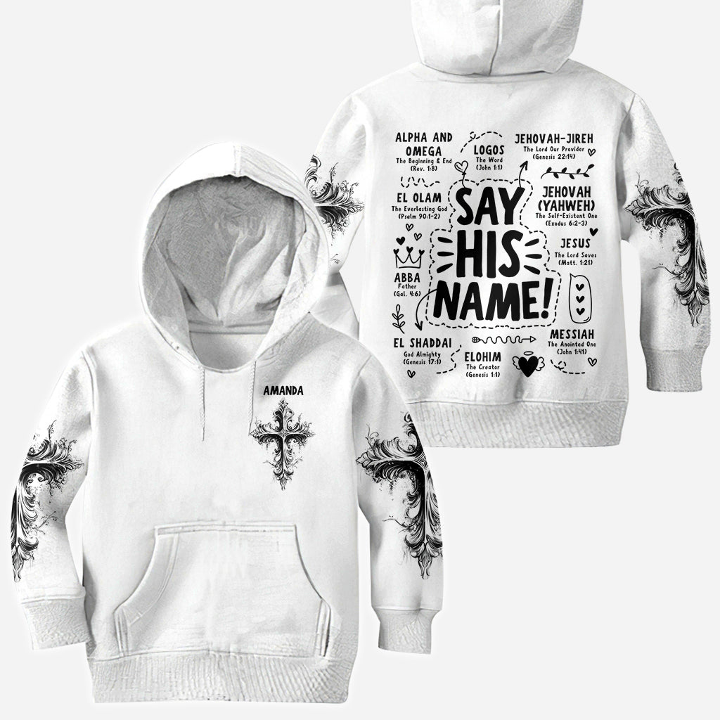 Say His Name - Personalized Christian All Over Shirt