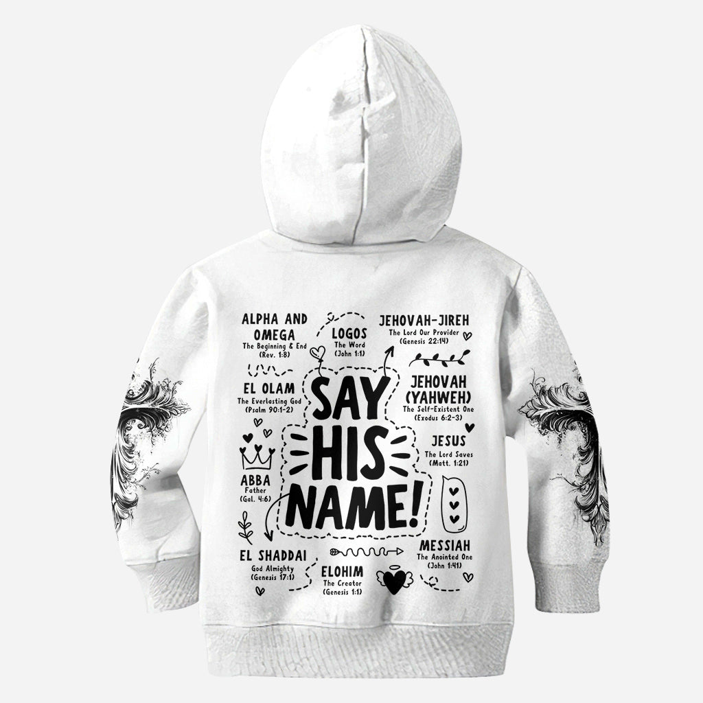 Say His Name - Personalized Christian All Over Shirt