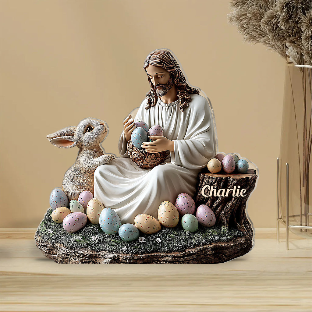 He Is Risen - Personalized Christian Custom Shaped Acrylic Plaque