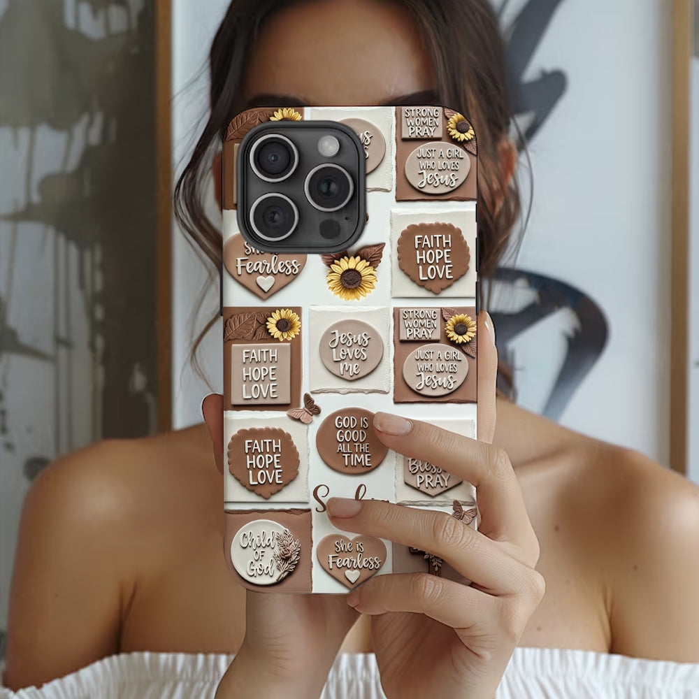Child of God - Personalized Christian Full Print Phone Case