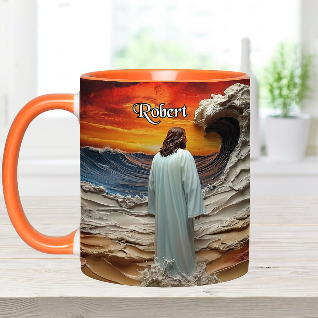 Love Jesus - Personalized Christian Accent Mug
