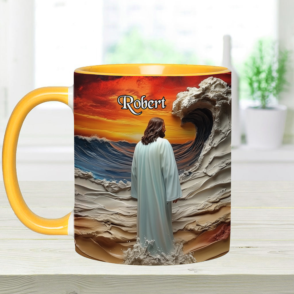 Love Jesus - Personalized Christian Accent Mug