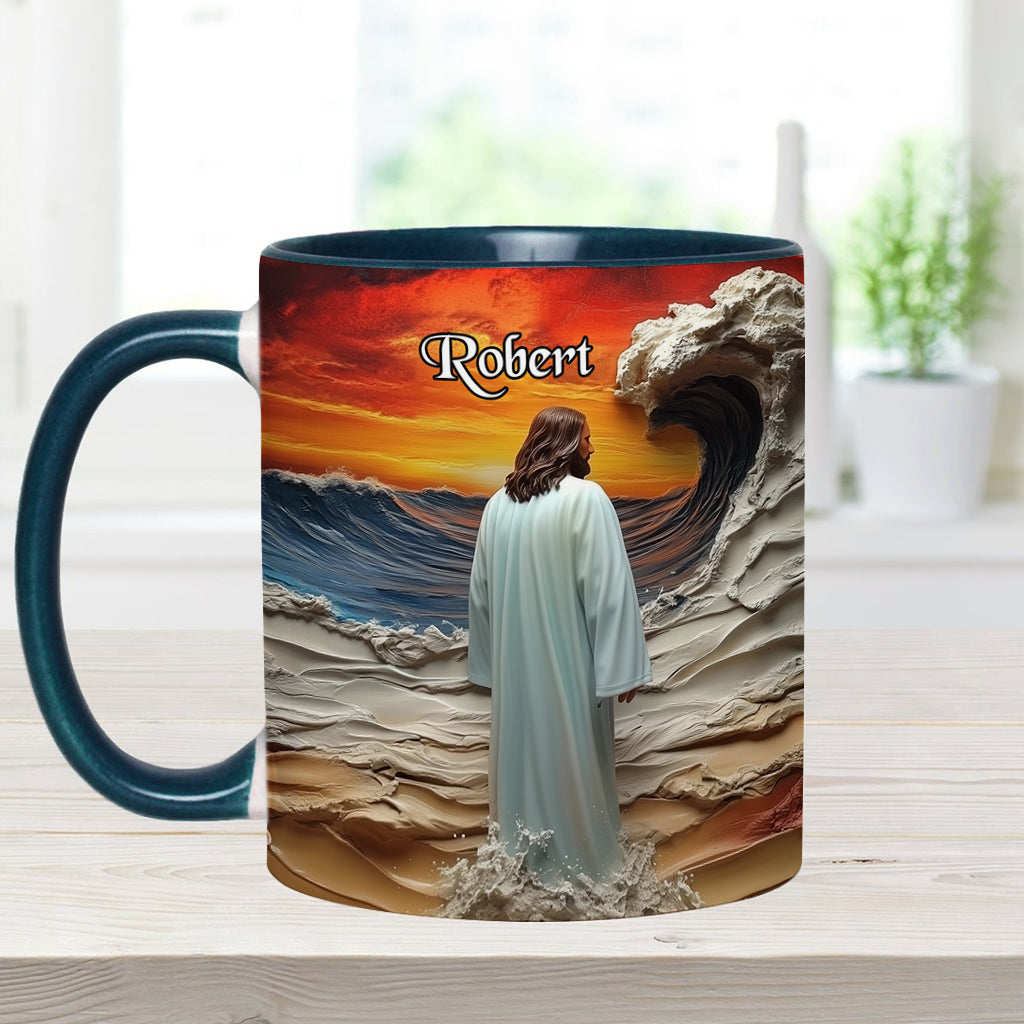 Love Jesus - Personalized Christian Accent Mug