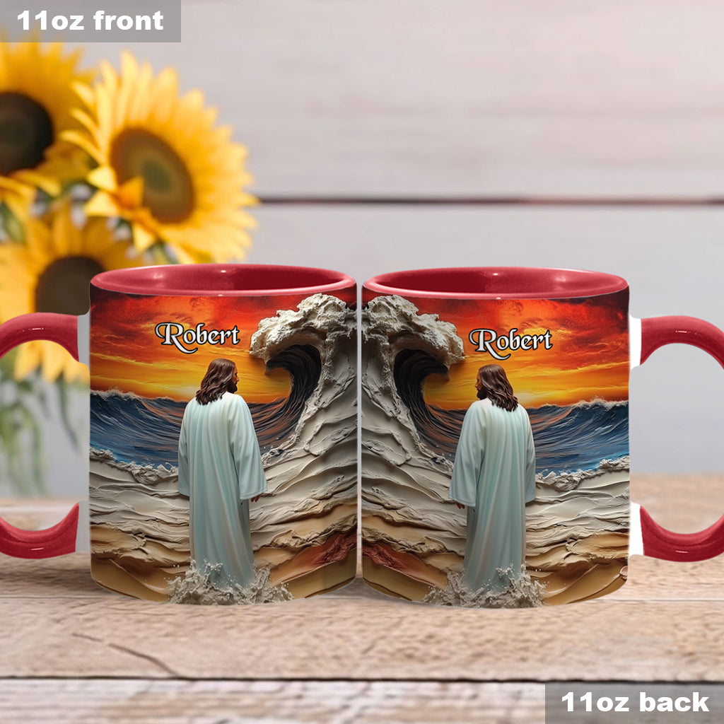 Love Jesus - Personalized Christian Accent Mug
