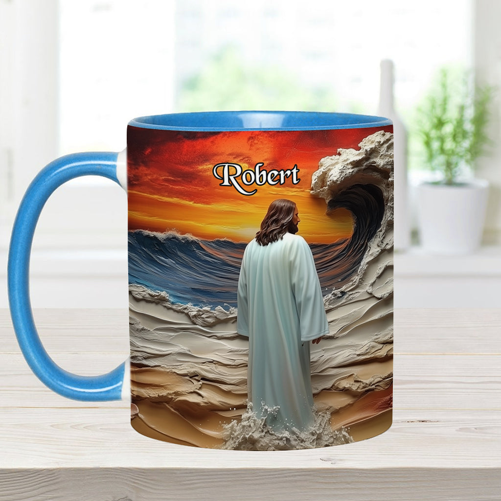 Love Jesus - Personalized Christian Accent Mug