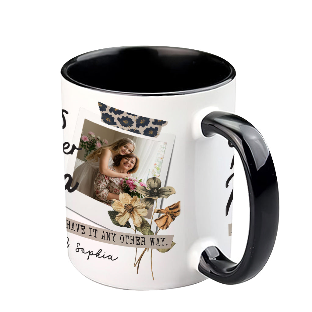 Jesus Made Her A Mama - Personalized Christian Accent Mug