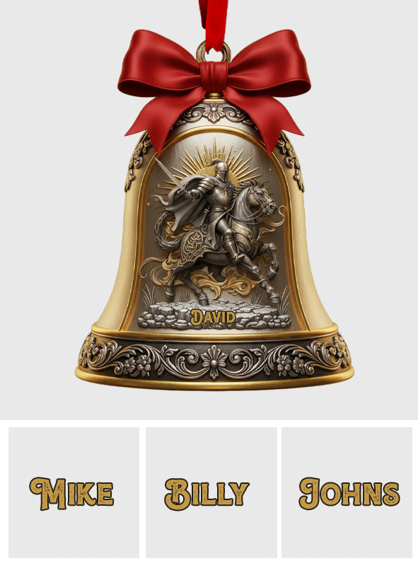 Sacred Holiday Holy Family Nativity Glass Ornament - Personalized Christian Ornament