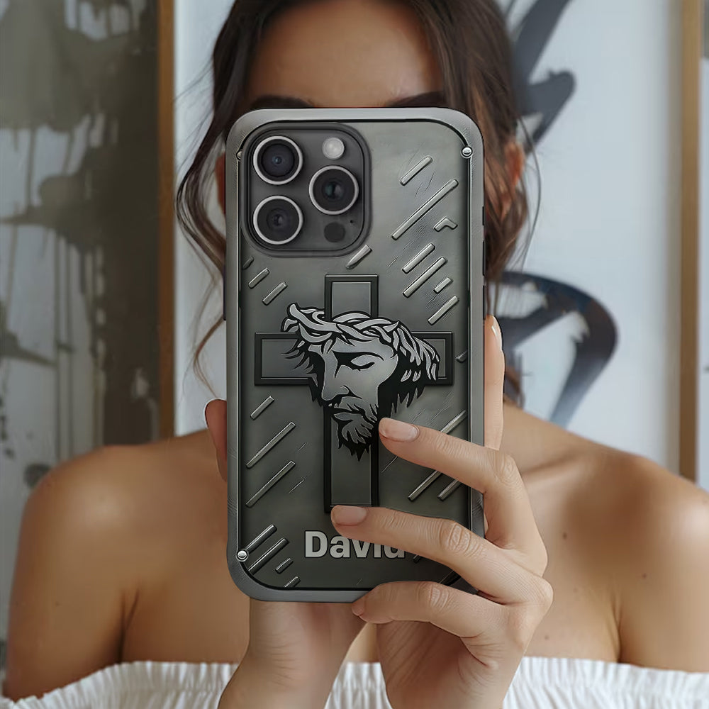 Man Of God - Personalized Christian Full Print Phone Case