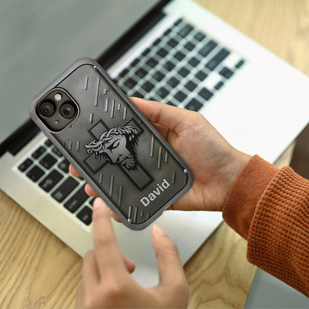 Man Of God - Personalized Christian Full Print Phone Case