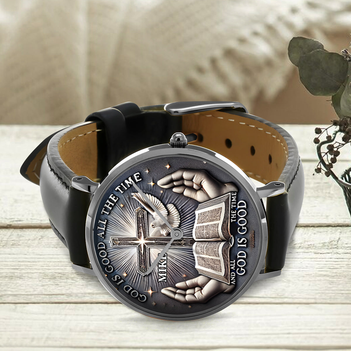 Trust God - Personalized Christian Hand Watch