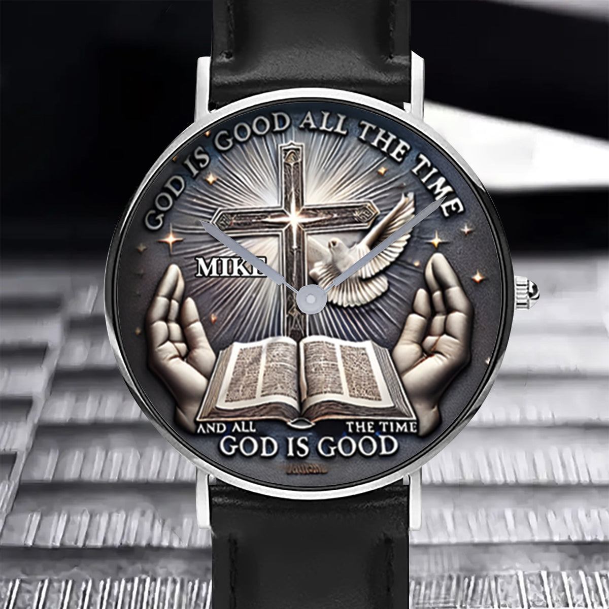 Trust God - Personalized Christian Hand Watch