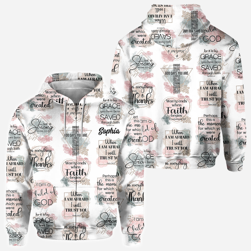 I'm A Child Of God - Personalized Christian All Over Shirt