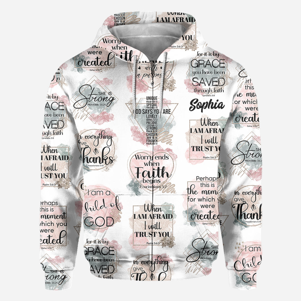 I'm A Child Of God - Personalized Christian All Over Shirt