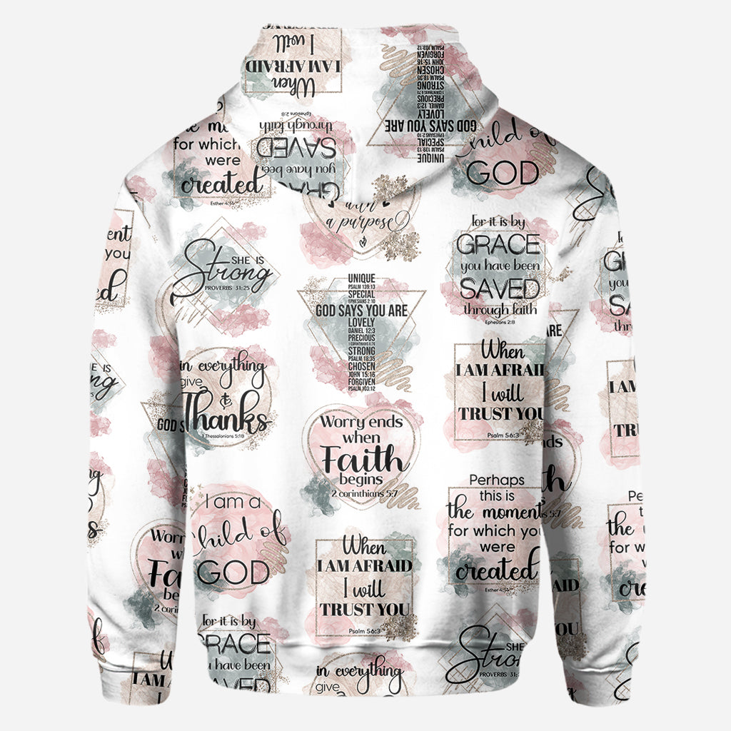 I'm A Child Of God - Personalized Christian All Over Shirt