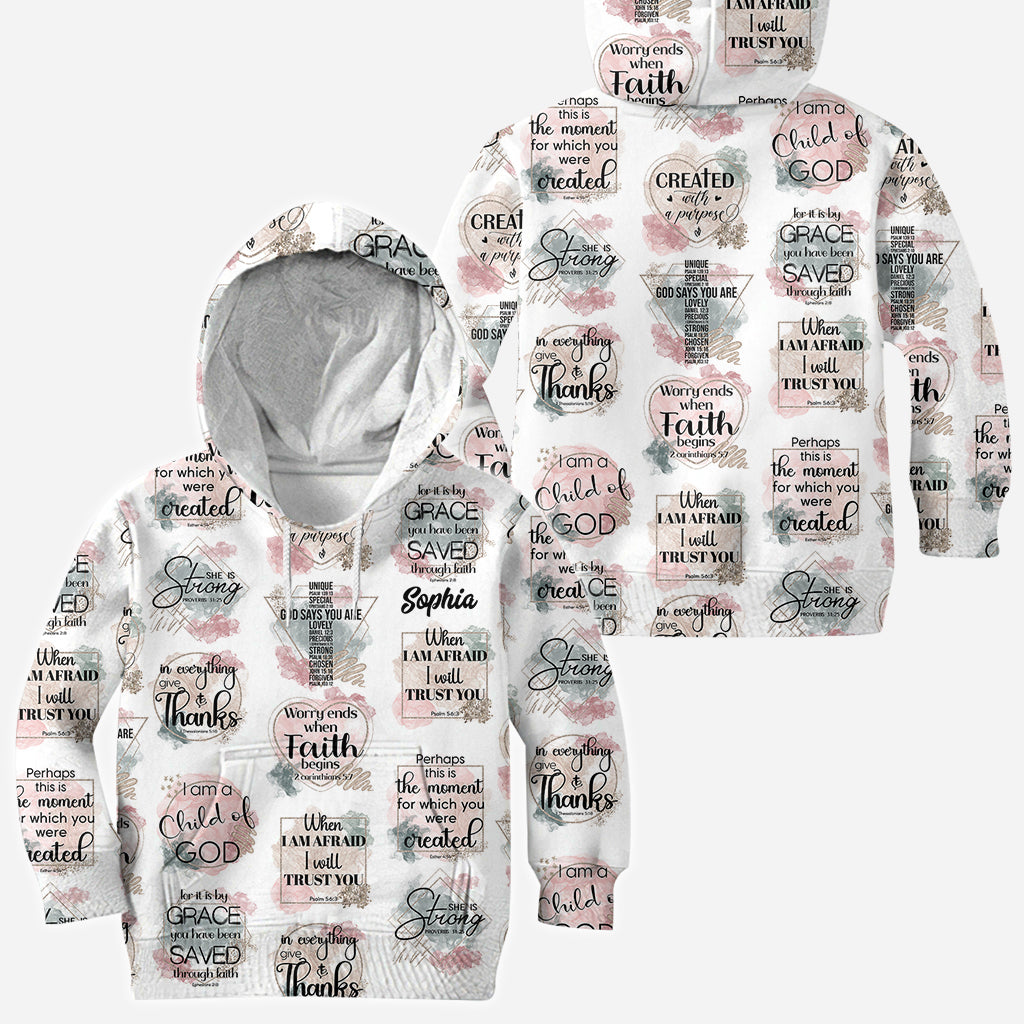 I'm A Child Of God - Personalized Christian All Over Shirt