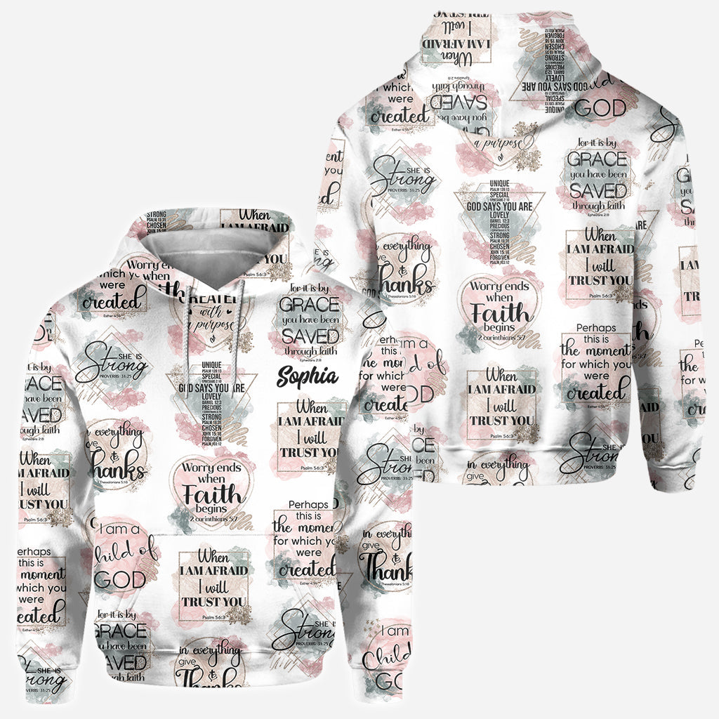 I'm A Child Of God - Personalized Christian All Over Shirt