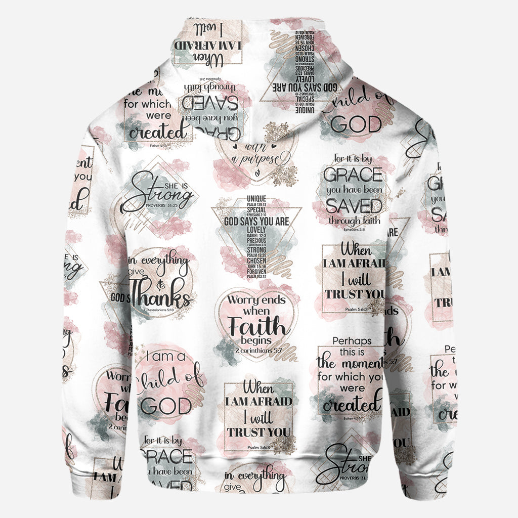 I'm A Child Of God - Personalized Christian All Over Shirt