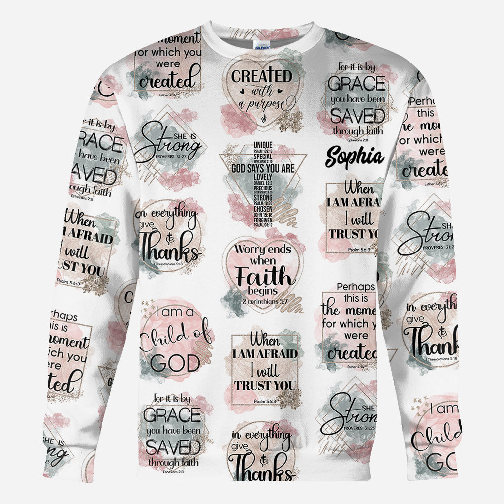 I'm A Child Of God - Personalized Christian All Over Shirt