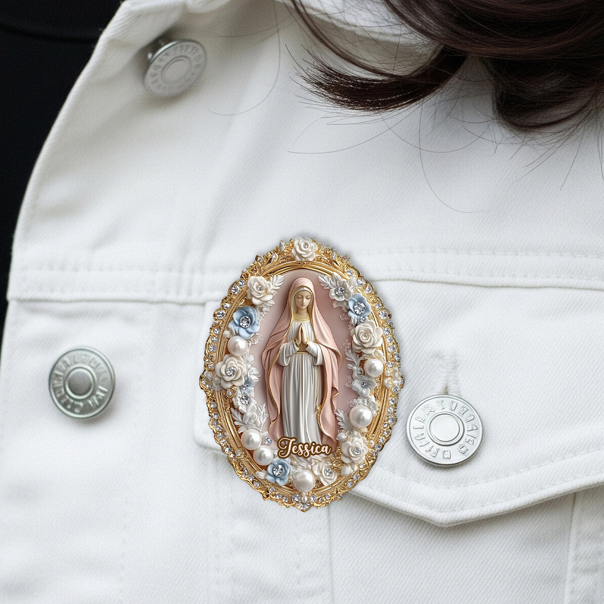 Believe - Personalized Christian Pin