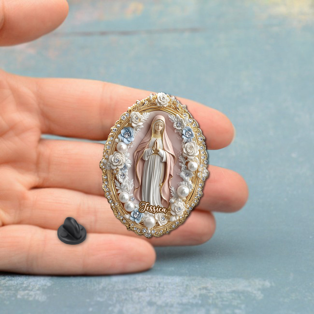 Believe - Personalized Christian Pin