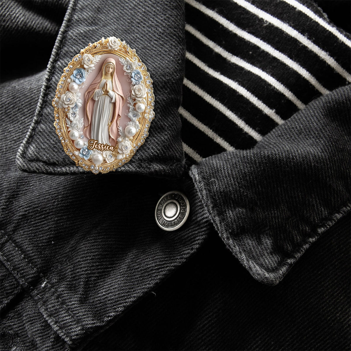 Believe - Personalized Christian Pin