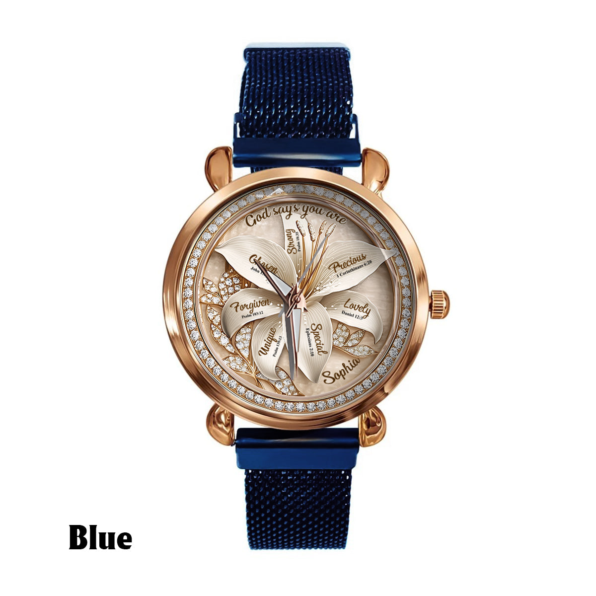 God Says You Are - Personalized Christian Women Hand Watch