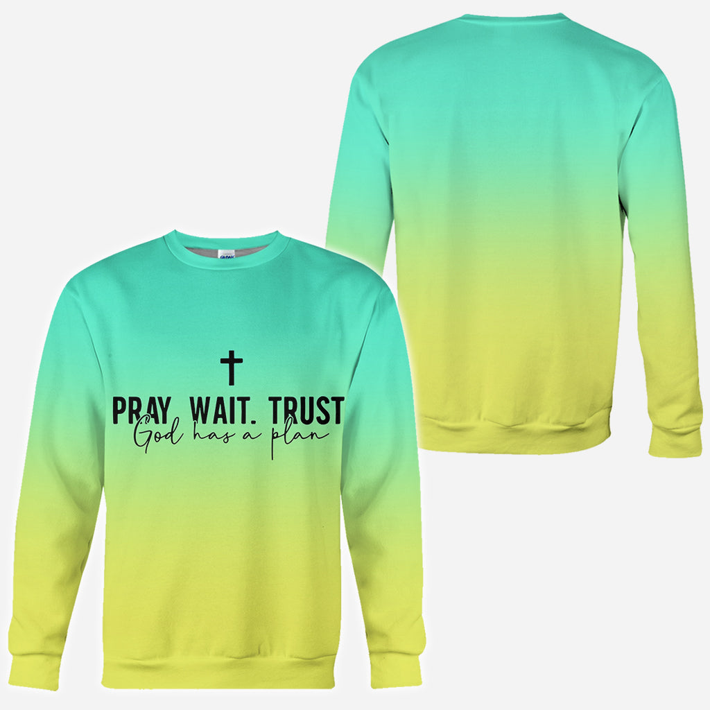God Has A Plan - Personalized Christian All Over Shirt