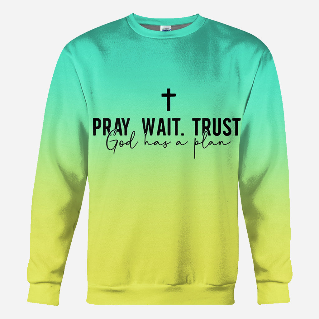 God Has A Plan - Personalized Christian All Over Shirt