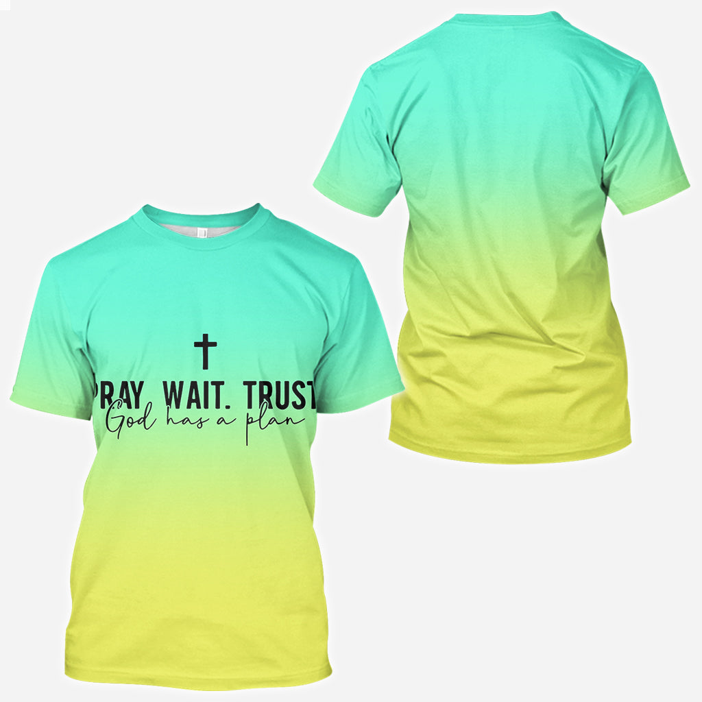 God Has A Plan - Personalized Christian All Over Shirt
