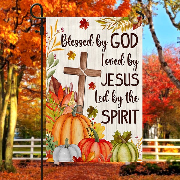 Trust God - Personalized Christian House Flag