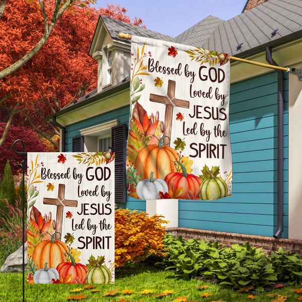 Trust God - Personalized Christian House Flag