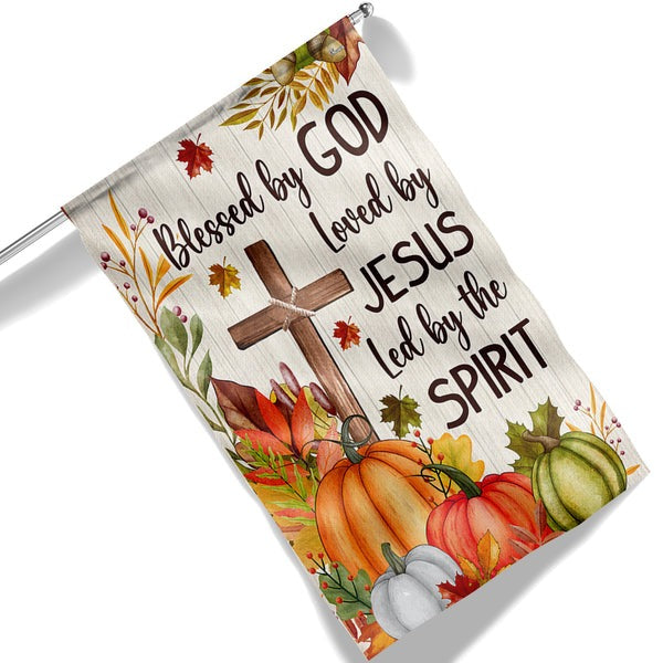 Trust God - Personalized Christian House Flag