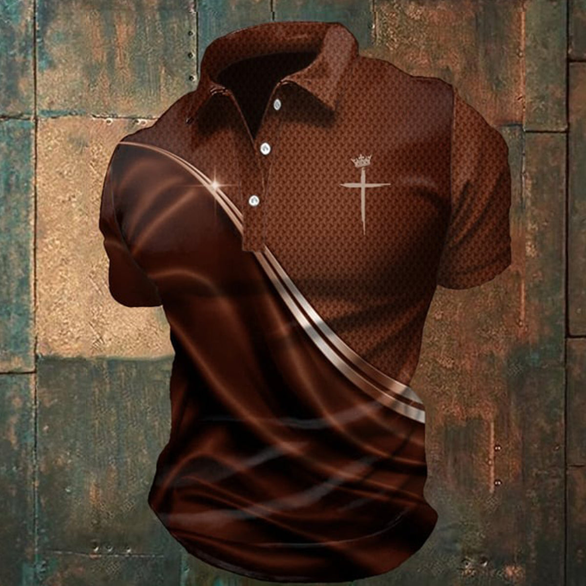 Trust God - Personalized Christian Polo Shirt