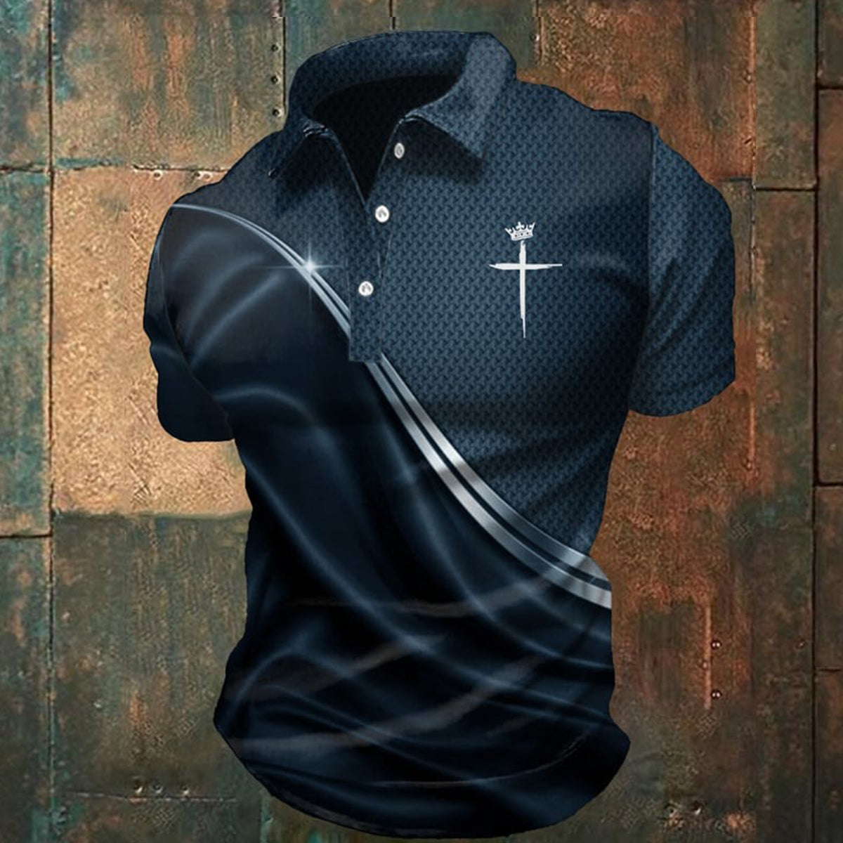 Trust God - Personalized Christian Polo Shirt