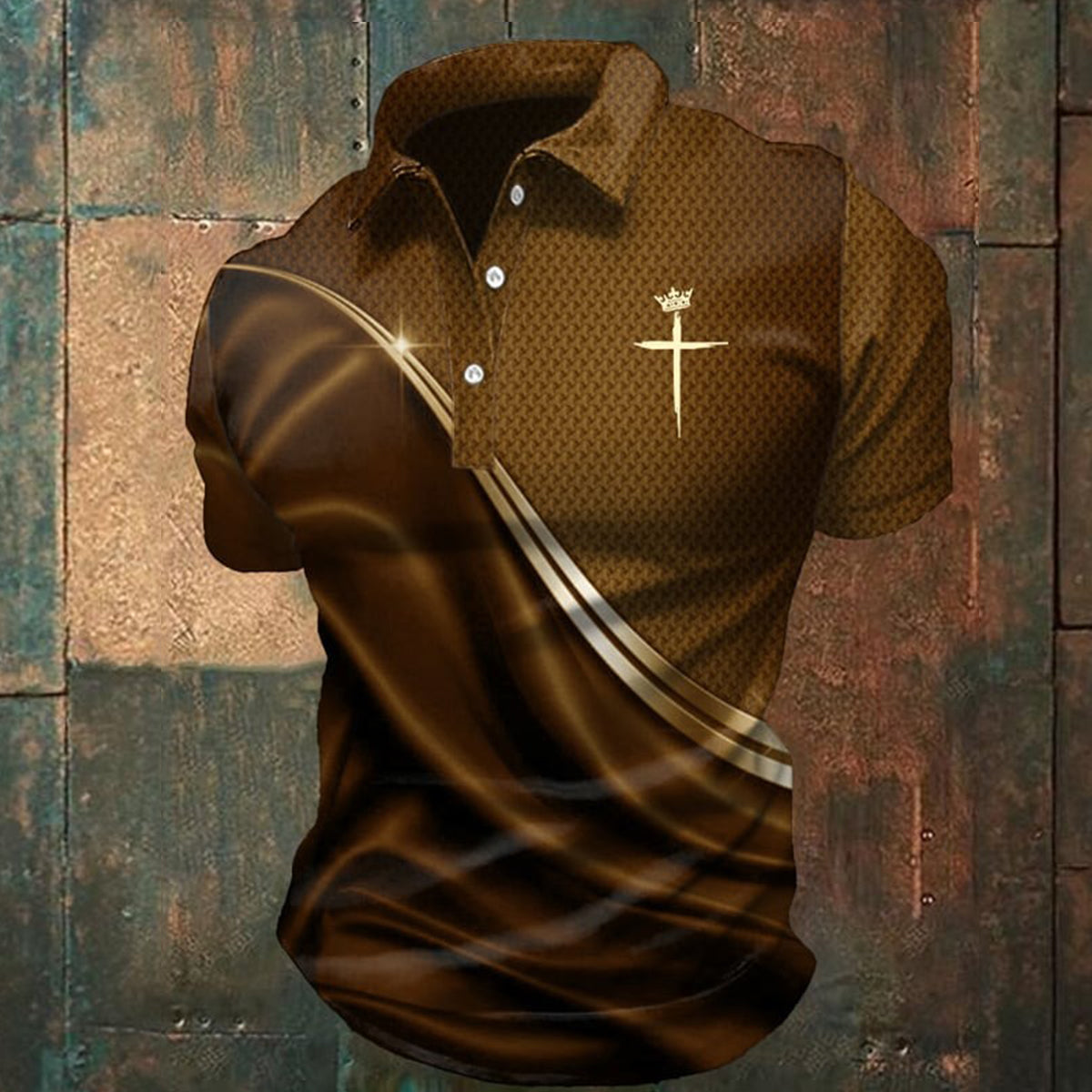 Trust God - Personalized Christian Polo Shirt