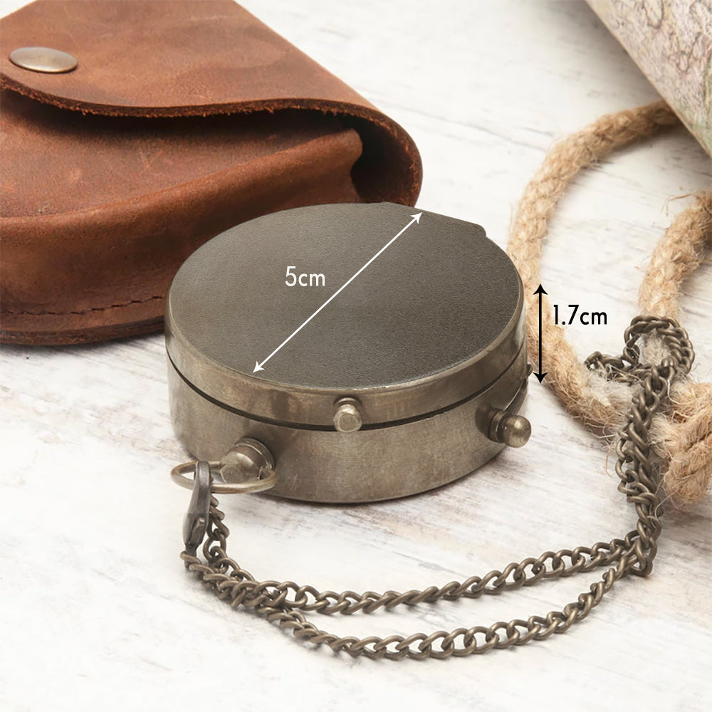 The Lion Of Judah - Personalized Christian Compass
