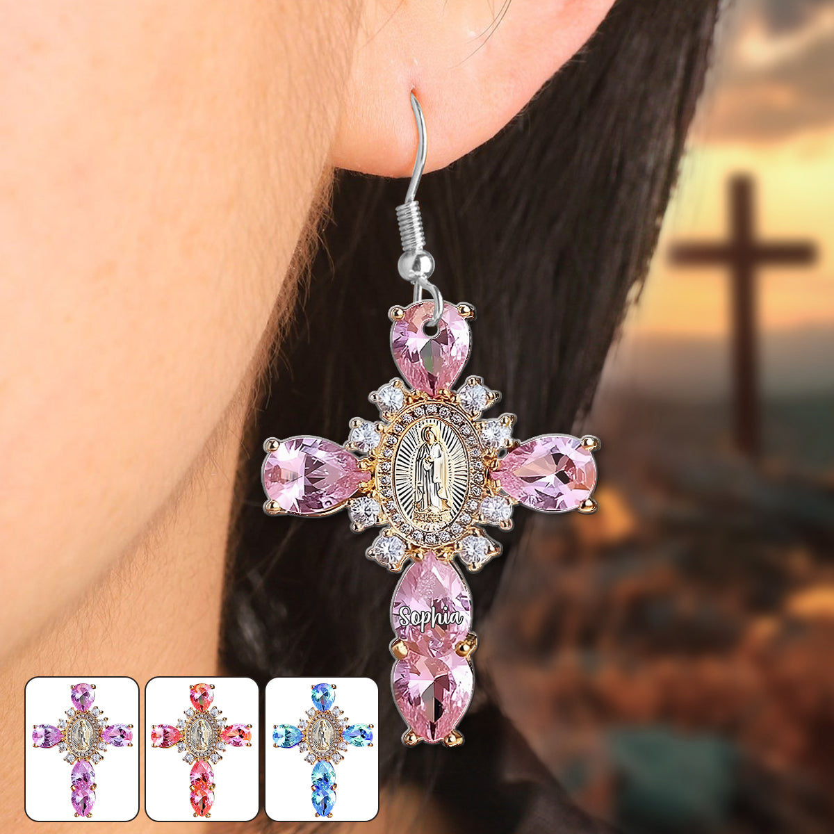 Believer - Personalized Christian Earrings