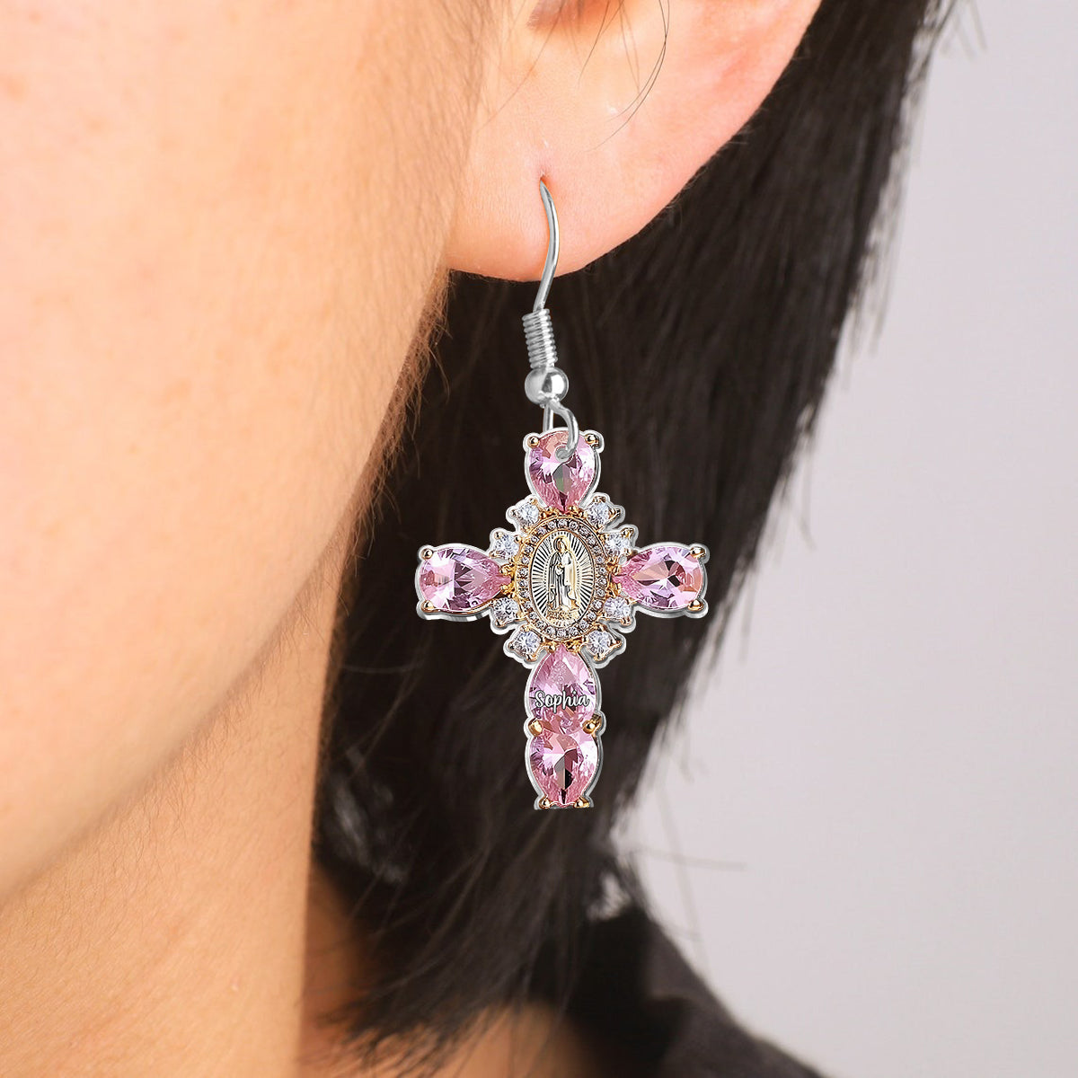 Believer - Personalized Christian Earrings