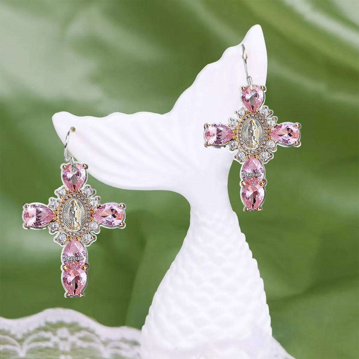Believer - Personalized Christian Earrings